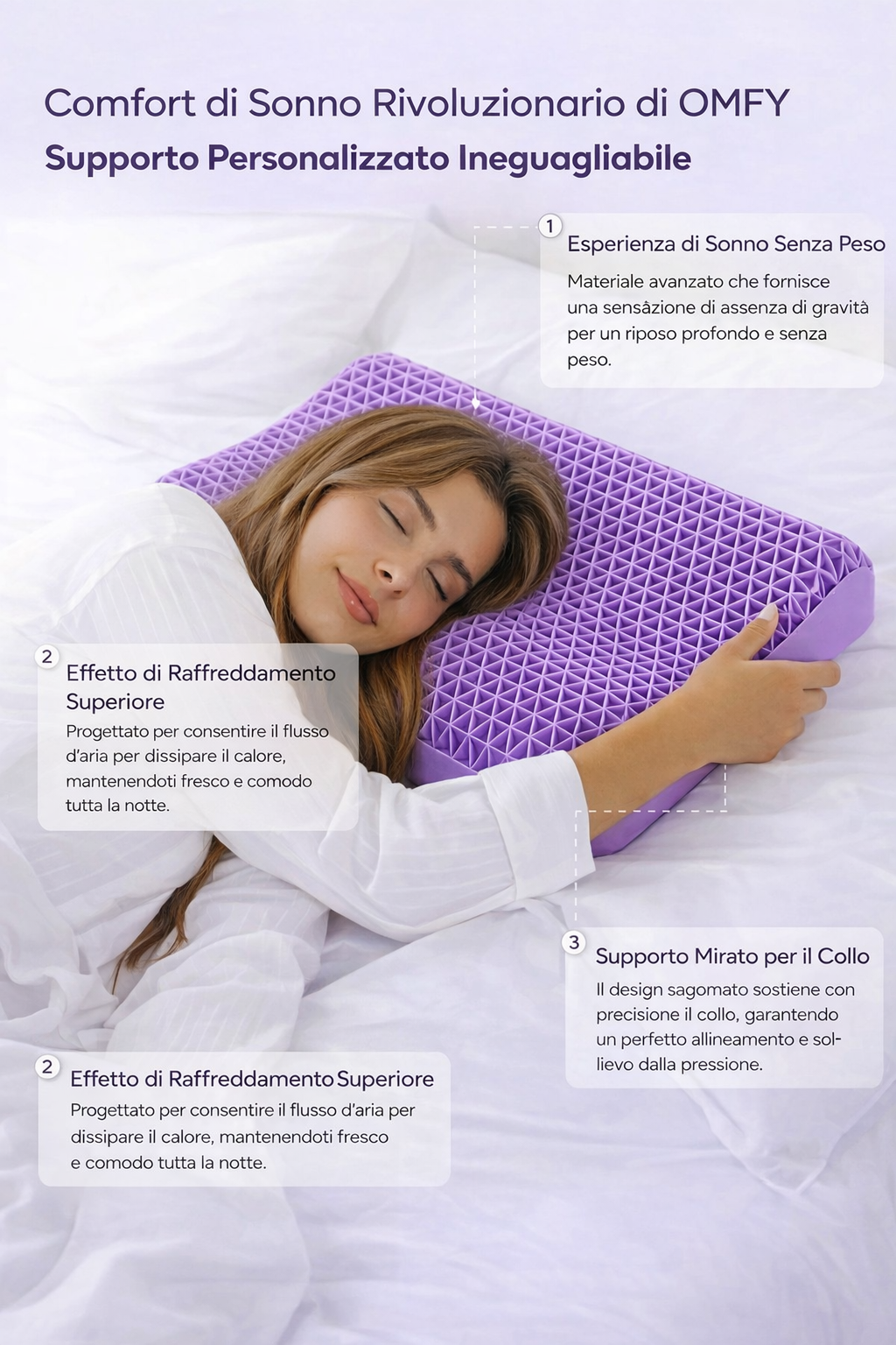 Cuscino NeuroRelax™ - Il piacere di dormire