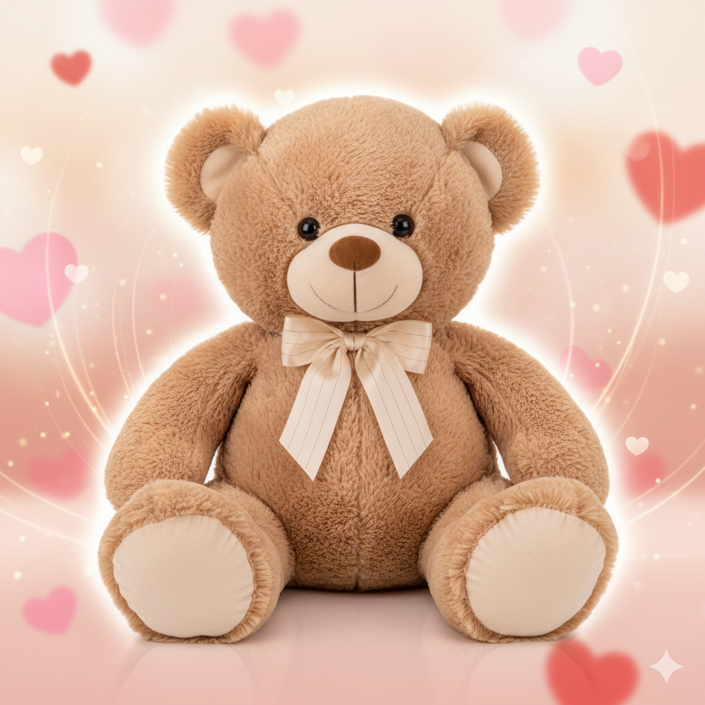 Urs de pluș gigant – Cadoul perfect pentru a spune „Te iubesc”